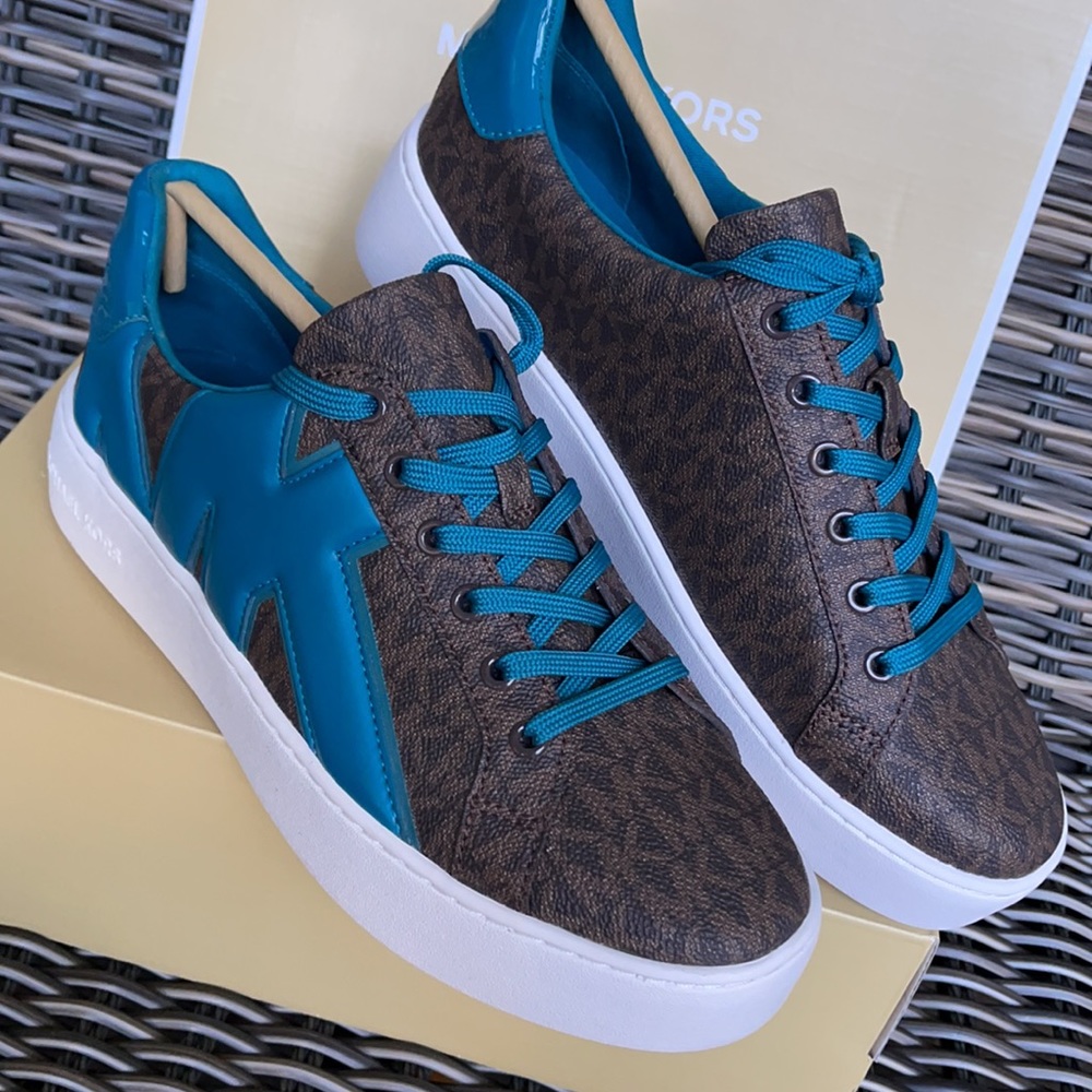 Michael Kors Poppy Lace Up MK Sig Small WMNS - Picture 7 of 16